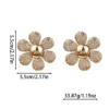 Streetwear Flower Alloy Ear Studs - Image 3