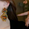 Triangle Earrings Fashion - Image 2